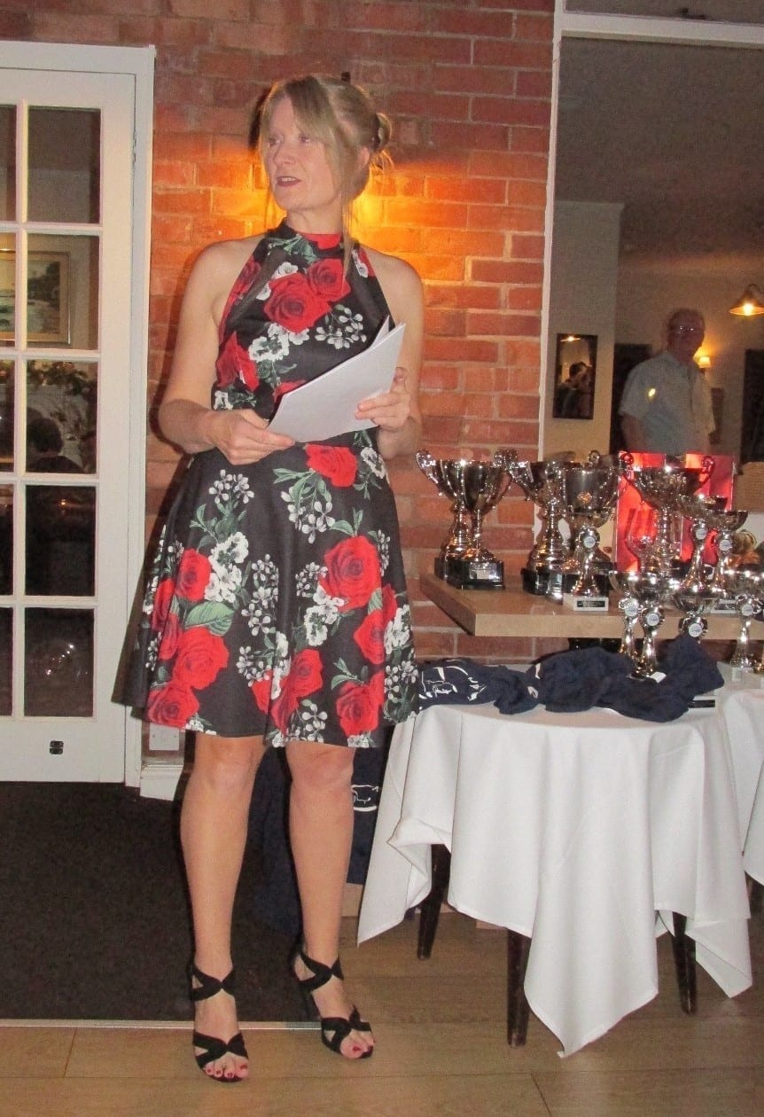 Paula Lawton-Archer hosting the awards